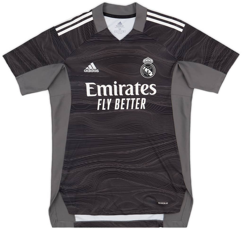 2021-22 Real Madrid GK S/S Shirt - 8/10 - (M)