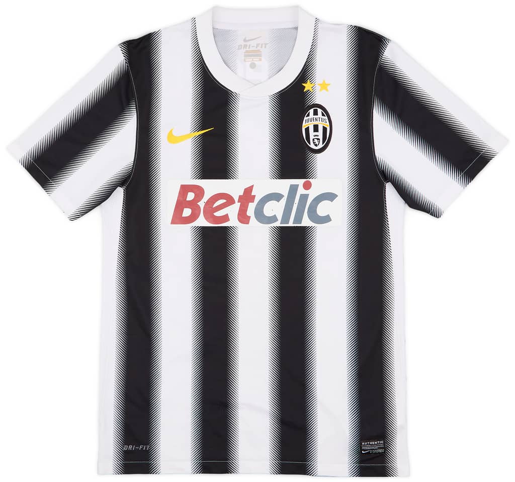 2011-12 Juventus Home Shirt Del Piero #10 - 7/10 - (S)