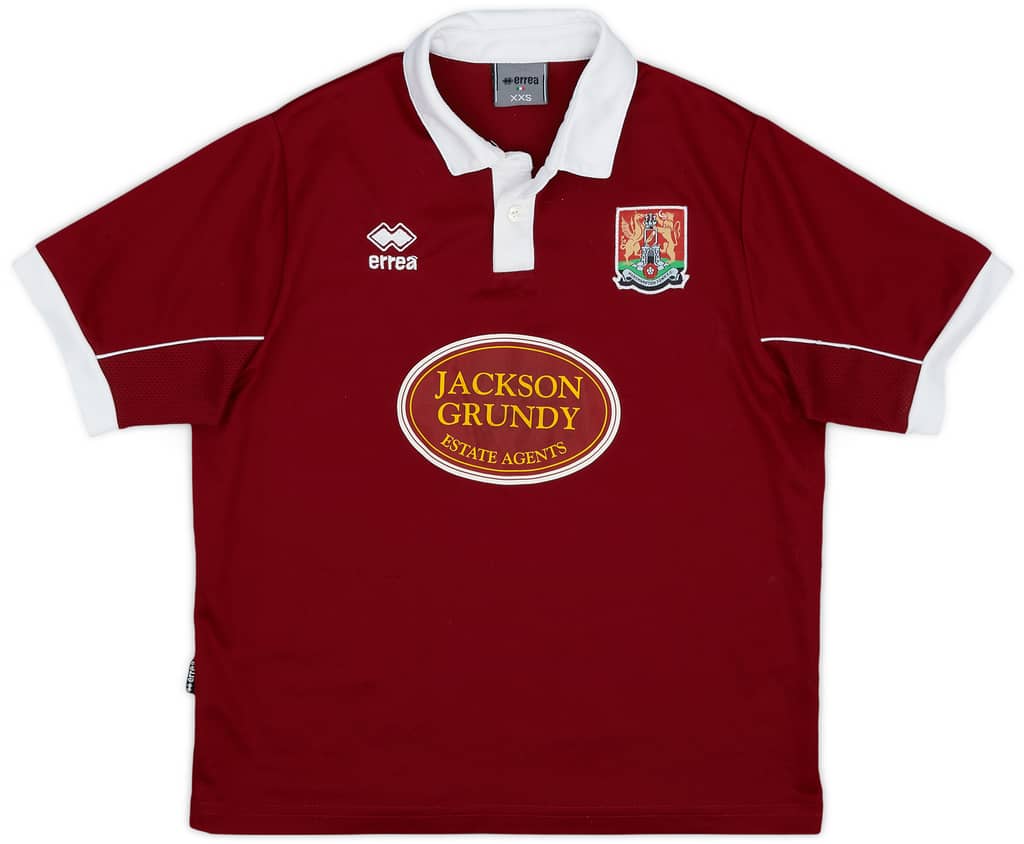 2010-11 Northampton Home Shirt - 7/10 - (L.Boys)