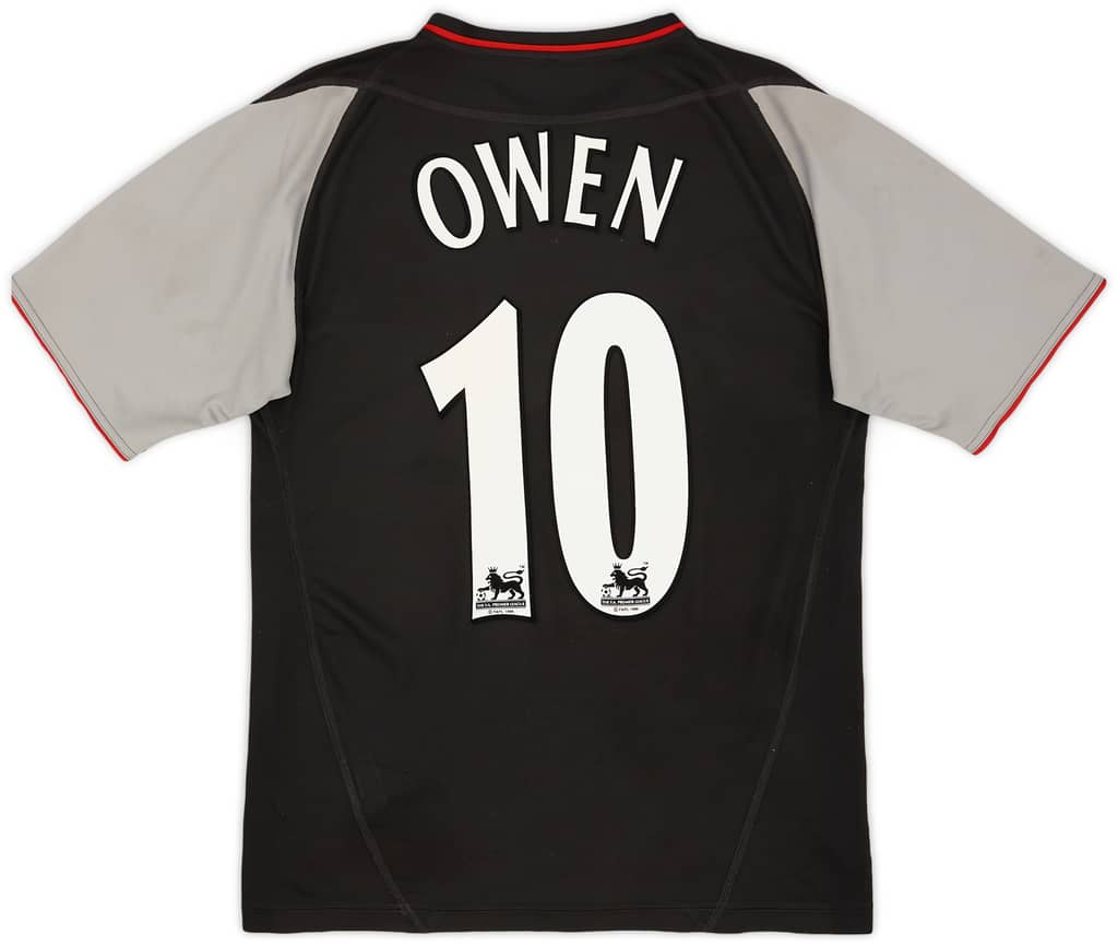 2002-04 Liverpool Away Shirt Owen #10 - 8/10 - (S)