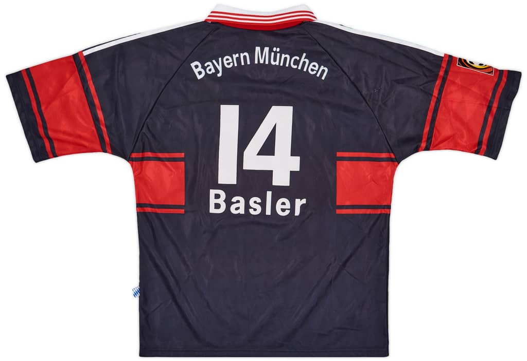 1997-99 Bayern Munich Home Shirt Basler #14 - 9/10 - (L)