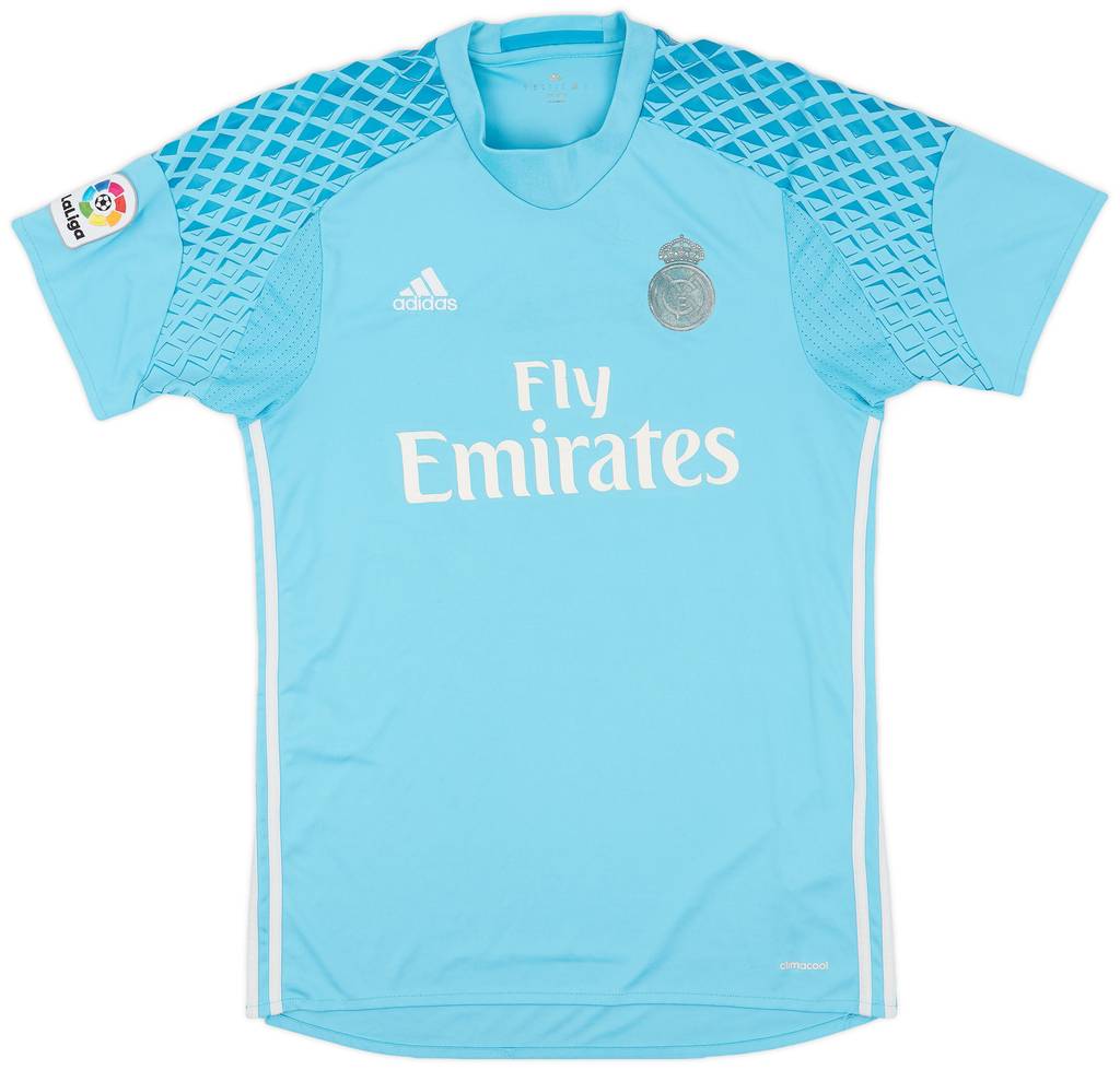 2016-17 Real Madrid S/S GK Shirt - 6/10 - (M)