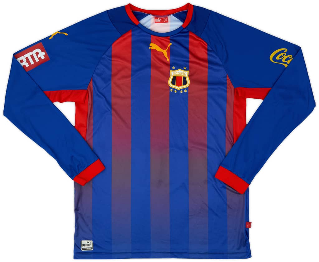 2006 Deportivo Quito Home L/S Shirt - 9/10 - (L)