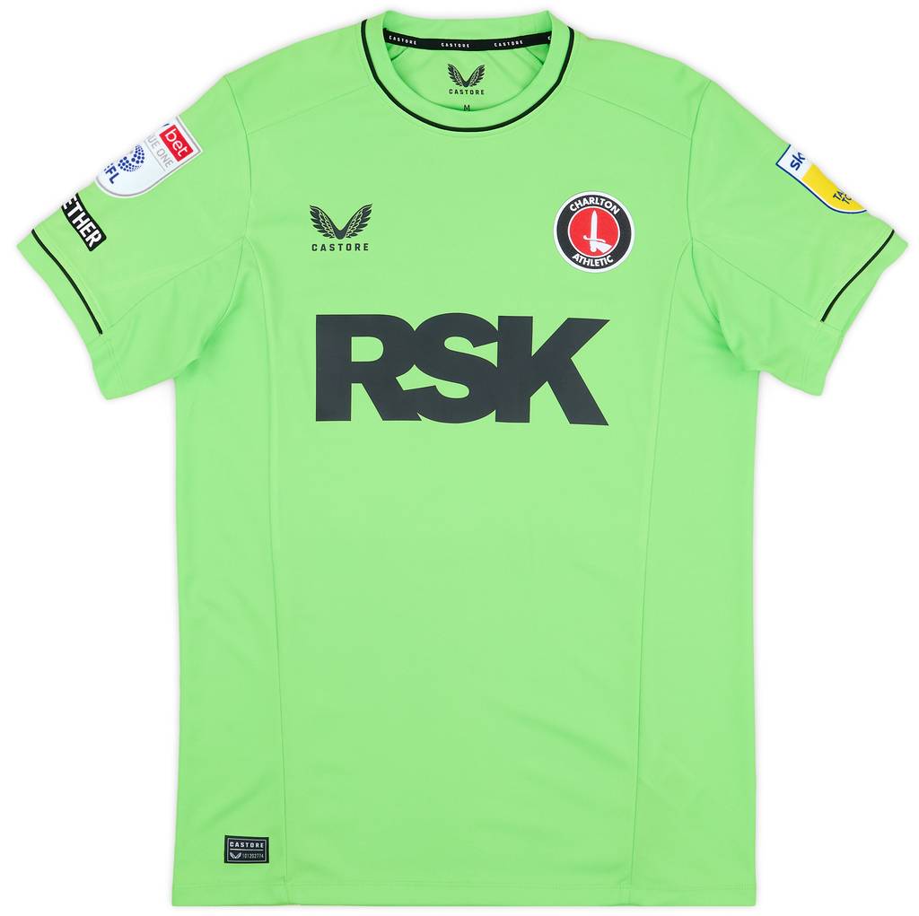 2022-23 Charlton Match Issue GK Third Shirt MacGillivray #13 (M)