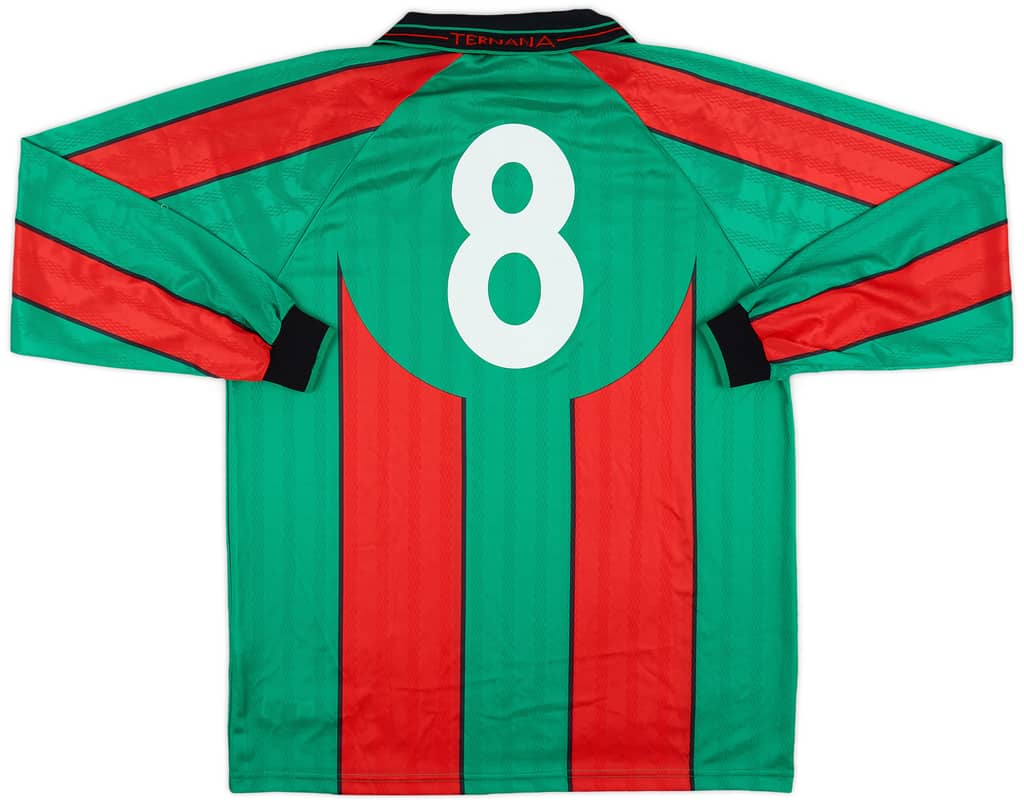 2002-03 Ternana Home L/S Shirt #8 - 8/10 - (XXL)