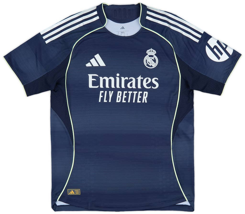 2025-26 Real Madrid Authentic Away Shirt Trent #12 