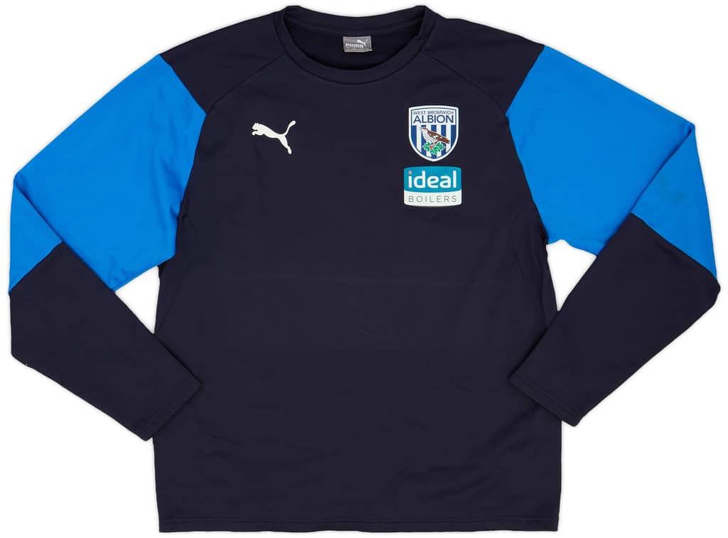 2018-19 West Brom Puma Sweat Top - 9/10 - (L)