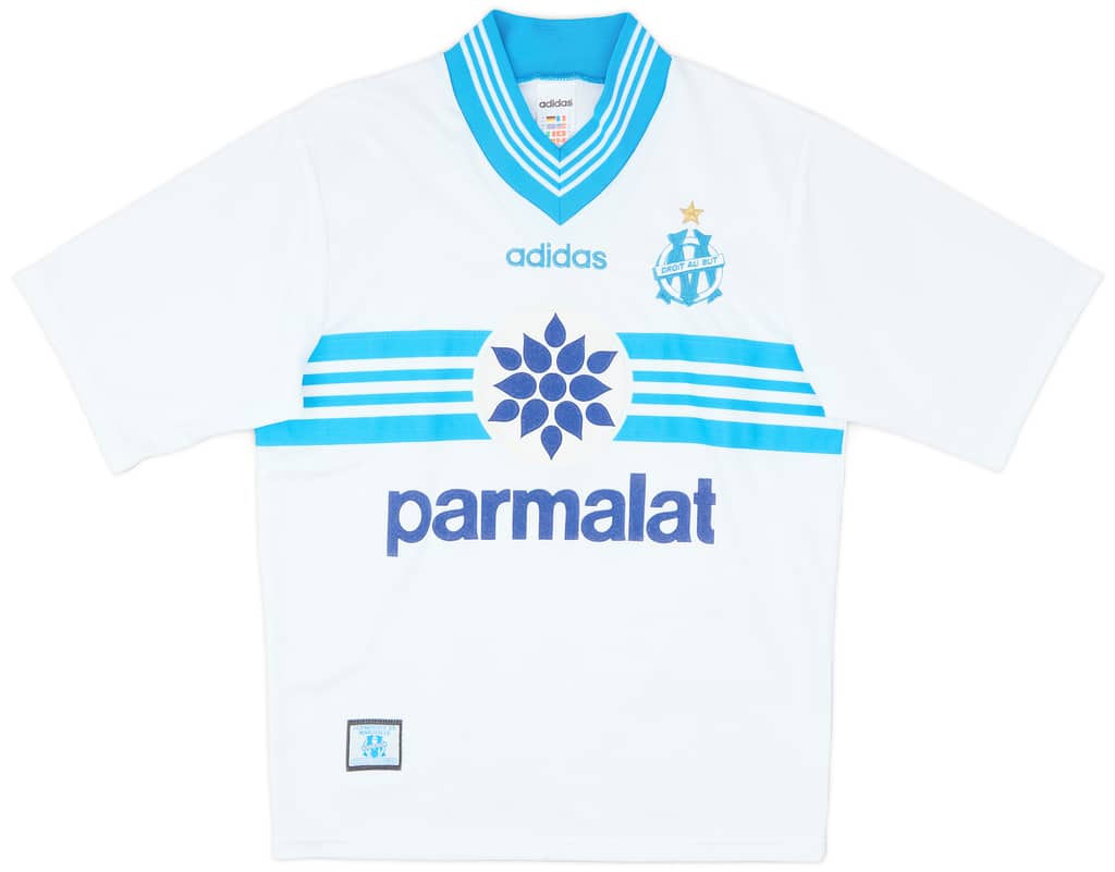 1996-97 Olympique Marseille Home Shirt - 8/10 - (S)