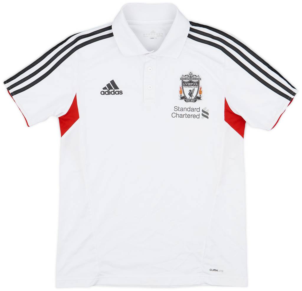 2011-12 Liverpool adidas Polo Shirt - 9/10 - (M)
