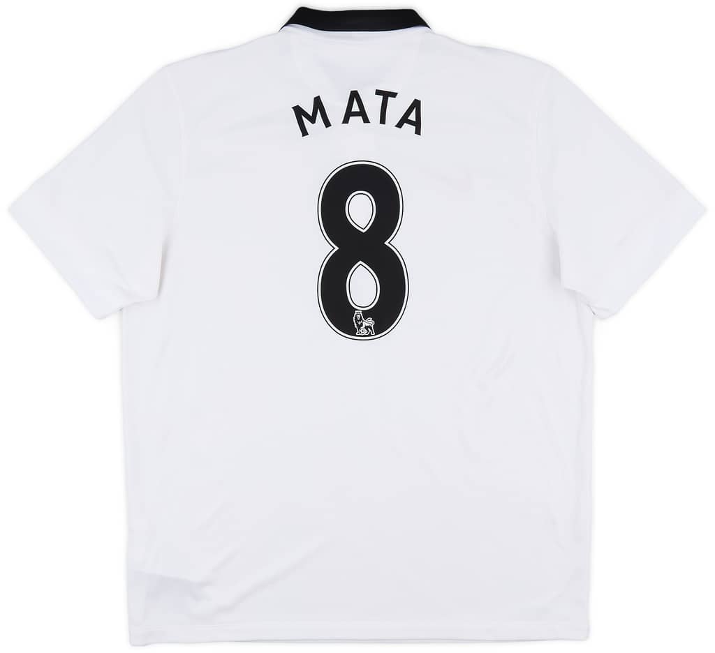 2014-15 Manchester United Away Shirt Mata #8 - 7/10 - (XL)