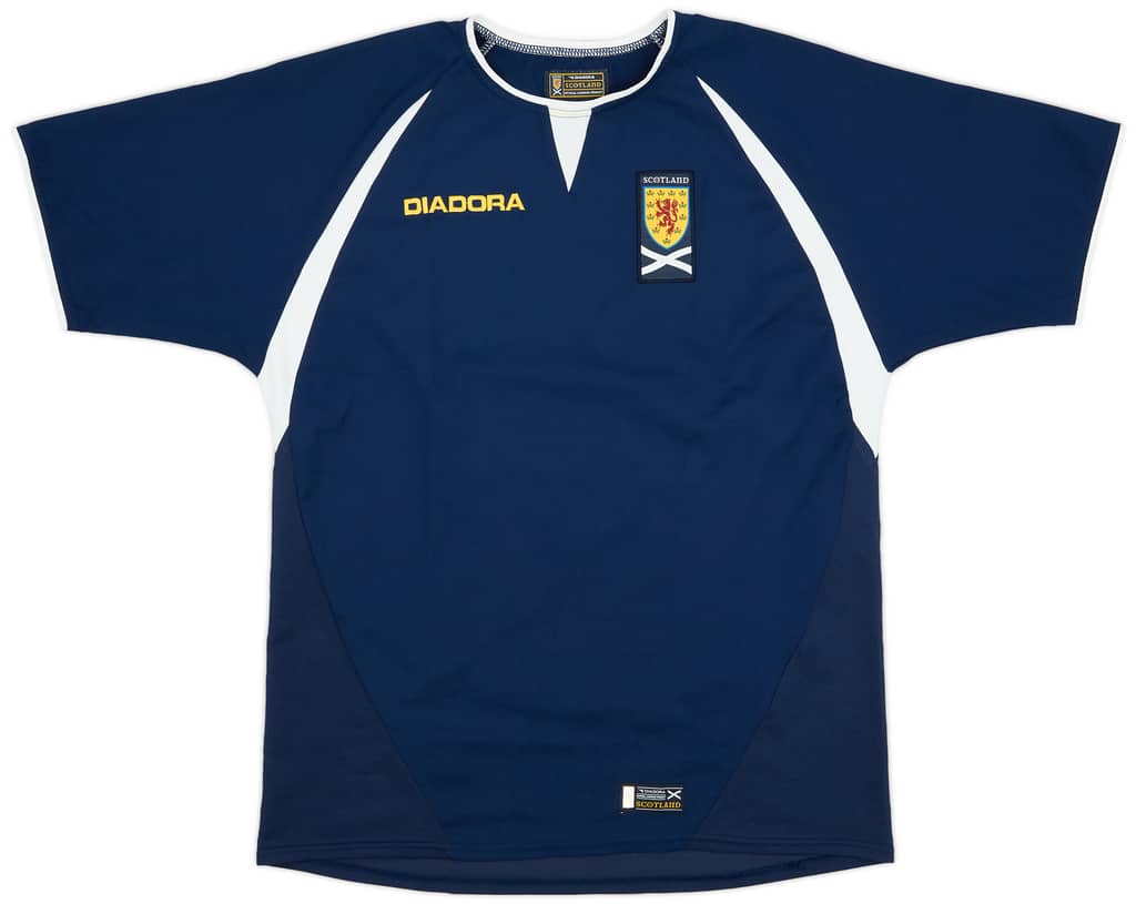 2003-05 Scotland Home Shirt - 8/10 - (XXL)
