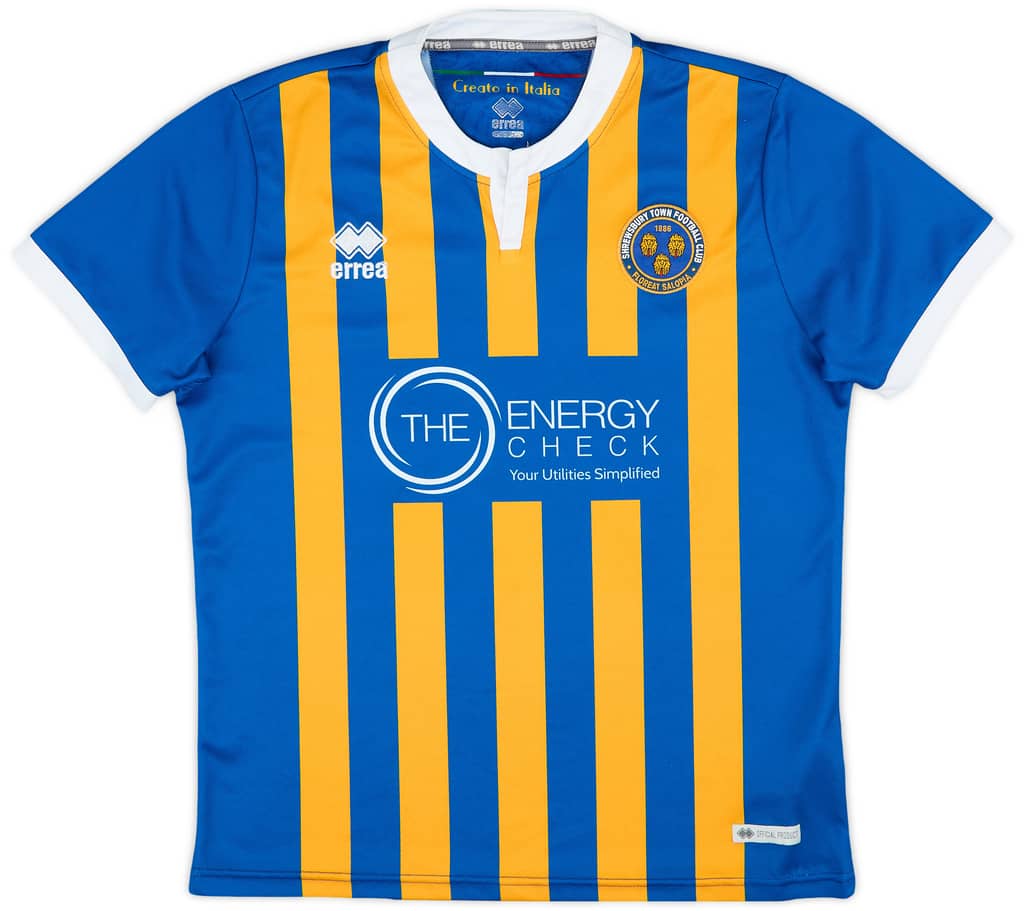 2018-19 Shrewsbury Home Shirt - 8/10 - (M)