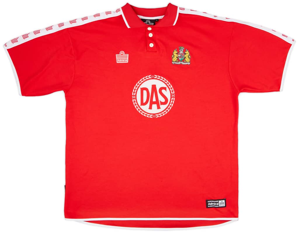 2000-01 Bristol City Home Shirt - 8/10 - (XL)