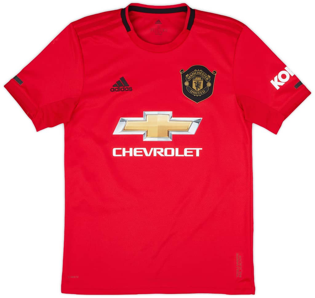 2019-20 Manchester United Home Shirt B.Fernandes #18 - 9/10 - (S)