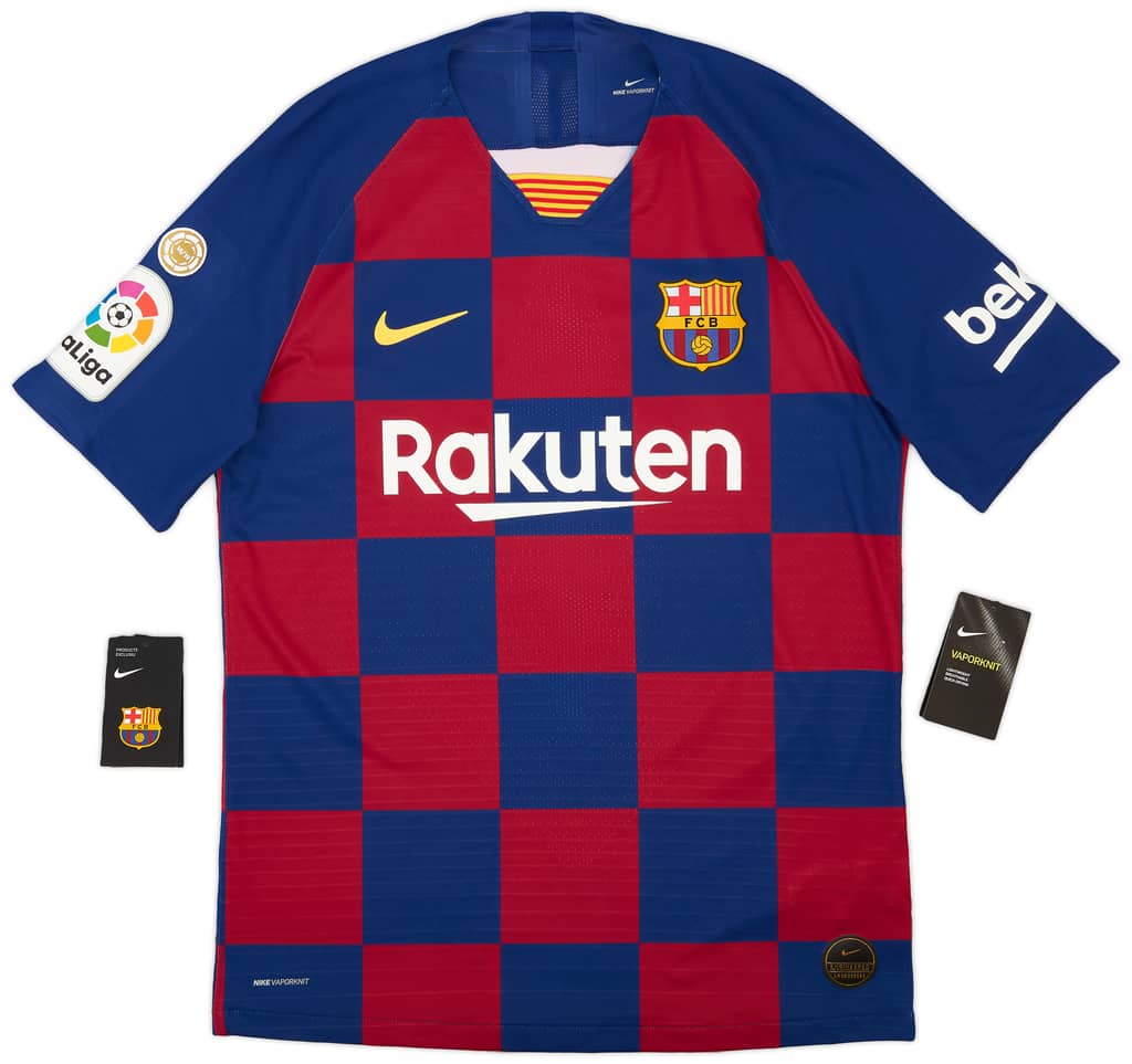 2019-20 Barcelona Authentic Home Shirt Messi #10 (S)