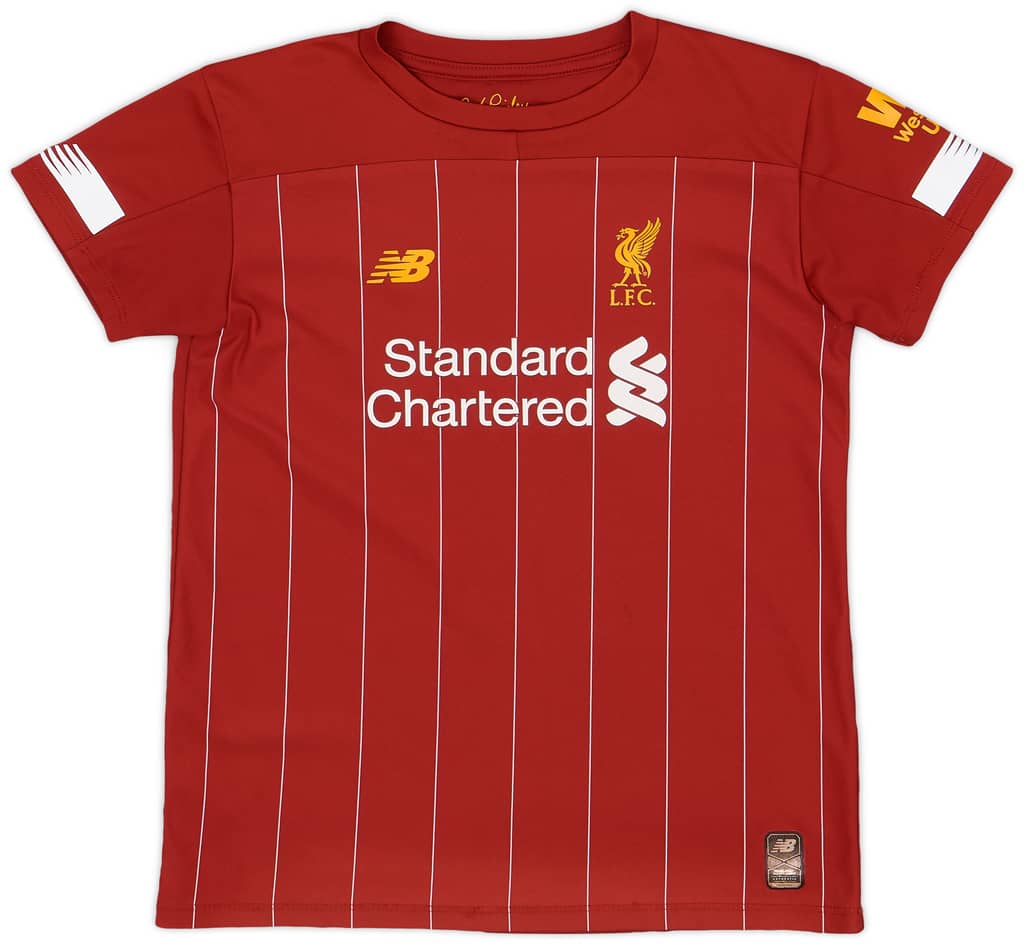 2019-20 Liverpool Home Shirt - 8/10 - (S.Boys)