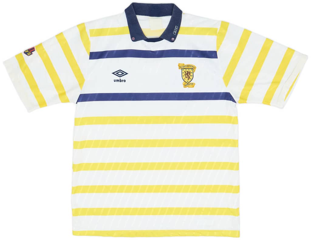 1988-91 Scotland Away Shirt - 8/10 - (L)