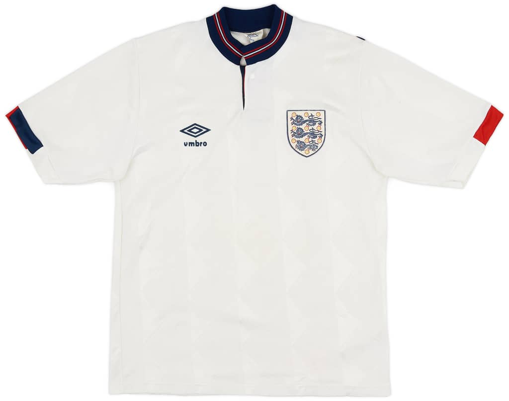 1987-90 England Home Shirt - 6/10 - (S)