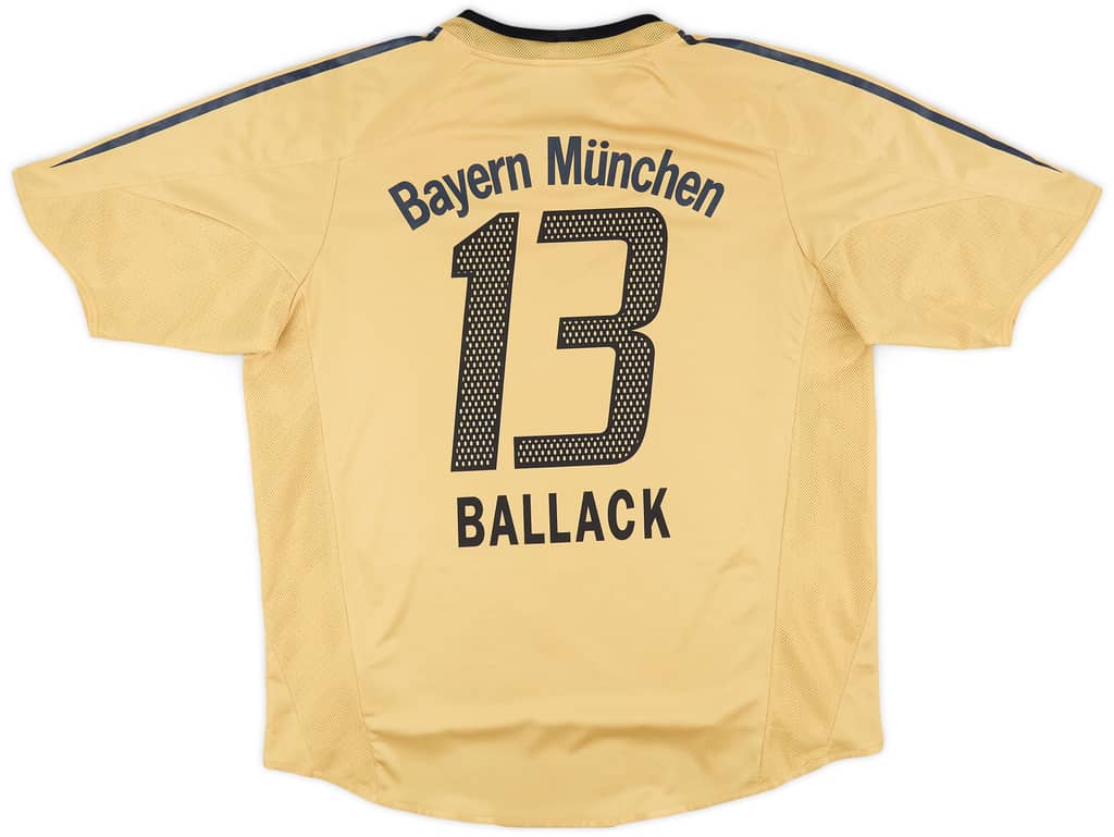2004-05 Bayern Munich Away Shirt Ballack #13 - 8/10 - (XL)
