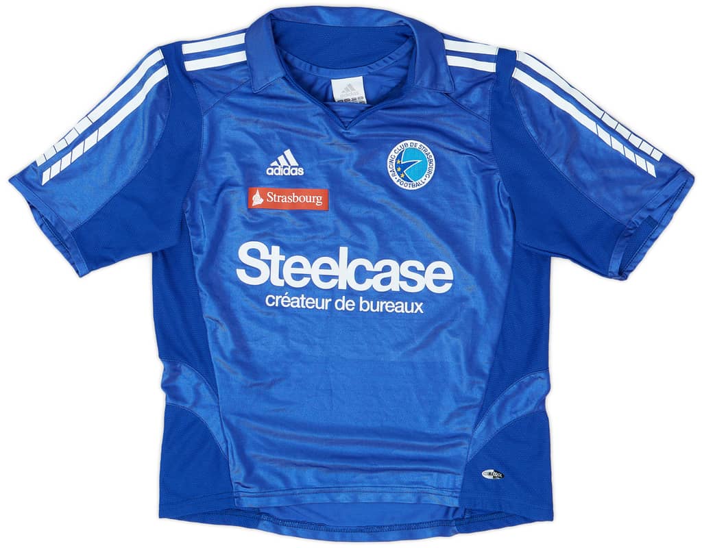 2005-06 Strasbourg Home Shirt - 8/10 - (M.Boys)