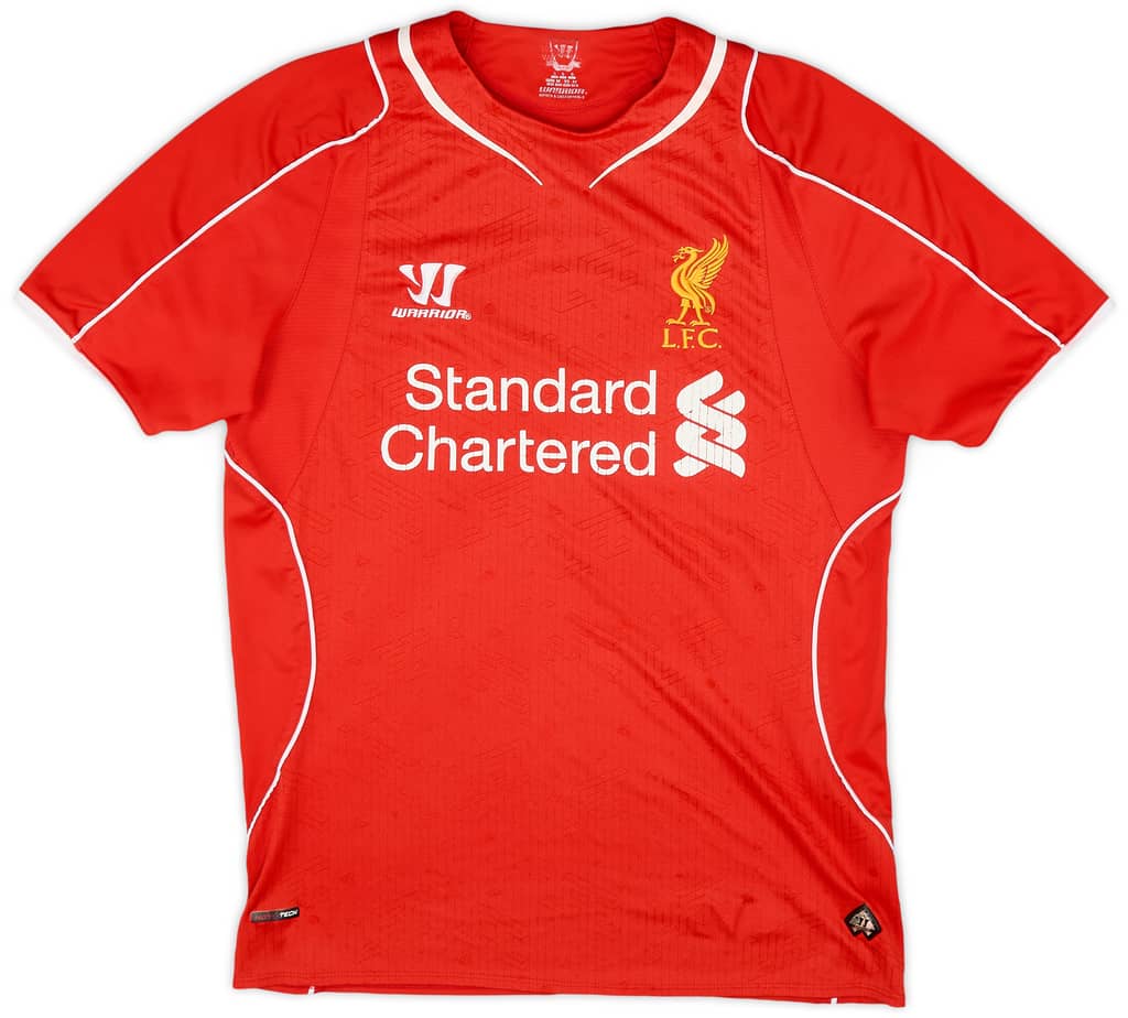 2014-15 Liverpool Home Shirt Gerrard #8 - 6/10 - (S)