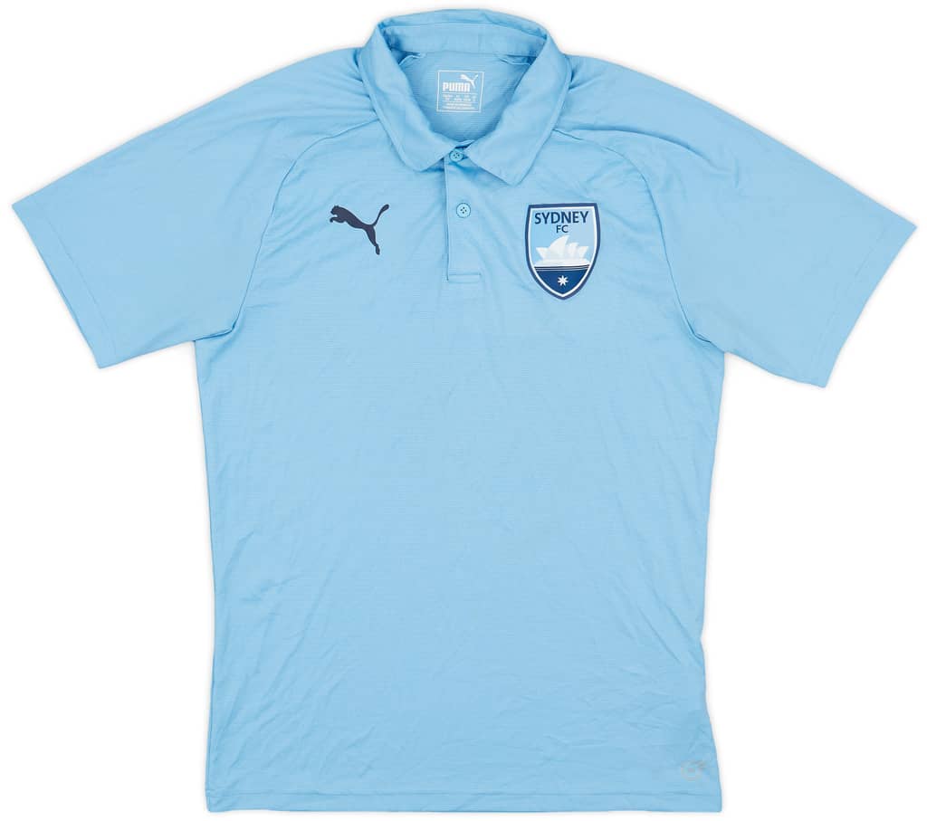 2018-19 Sydney FC Puma Polo Shirt - 6/10 - (S)
