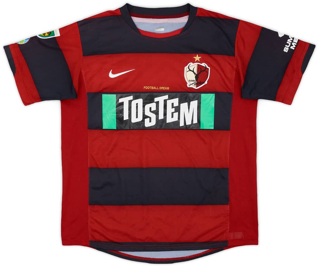 2008-09 Kashima Antlers Home Shirt - 8/10 - (M)