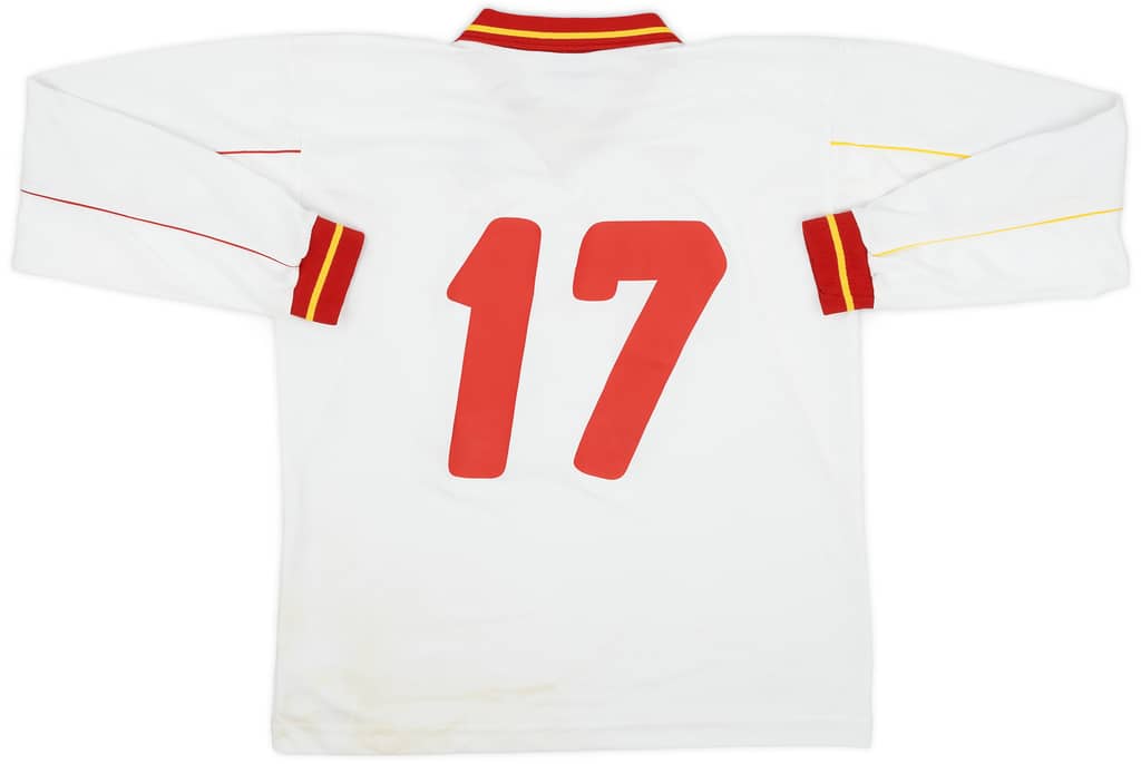 2001-02 Ravenna Away L/S Shirt #17 - 8/10 - (L)