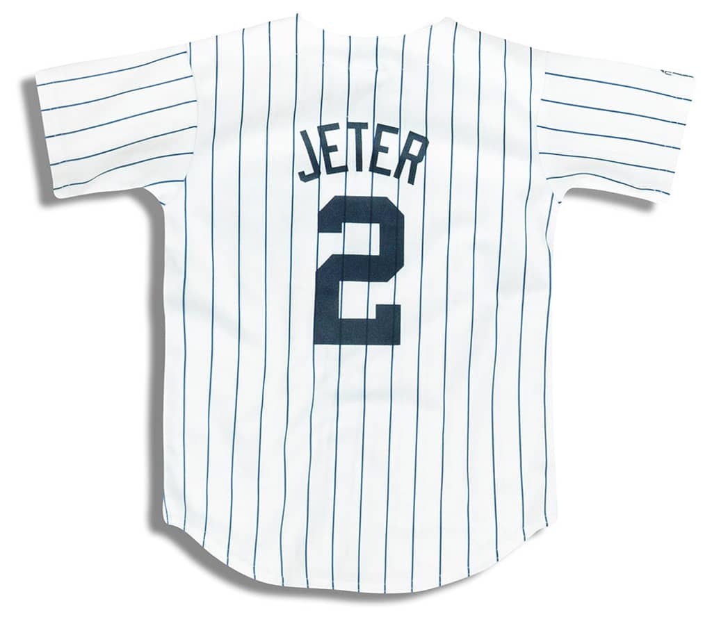 2010-14 New York Yankees Jeter #2 Majestic Jersey (Home) Y