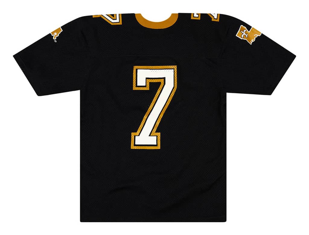 1986-89 New Orleans Saints Andersen #7 Rawlings Jersey (Home) L