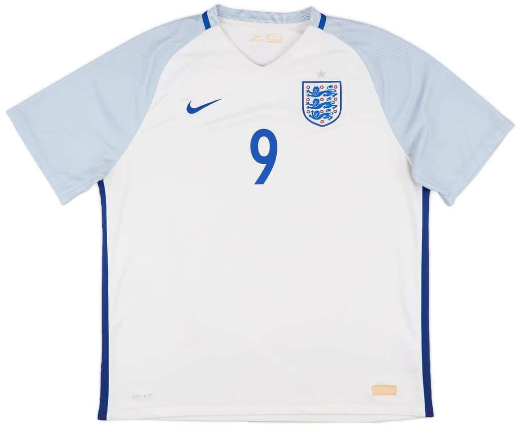 2016-17 England Home Shirt Kane #9 - 5/10 - (XXL)