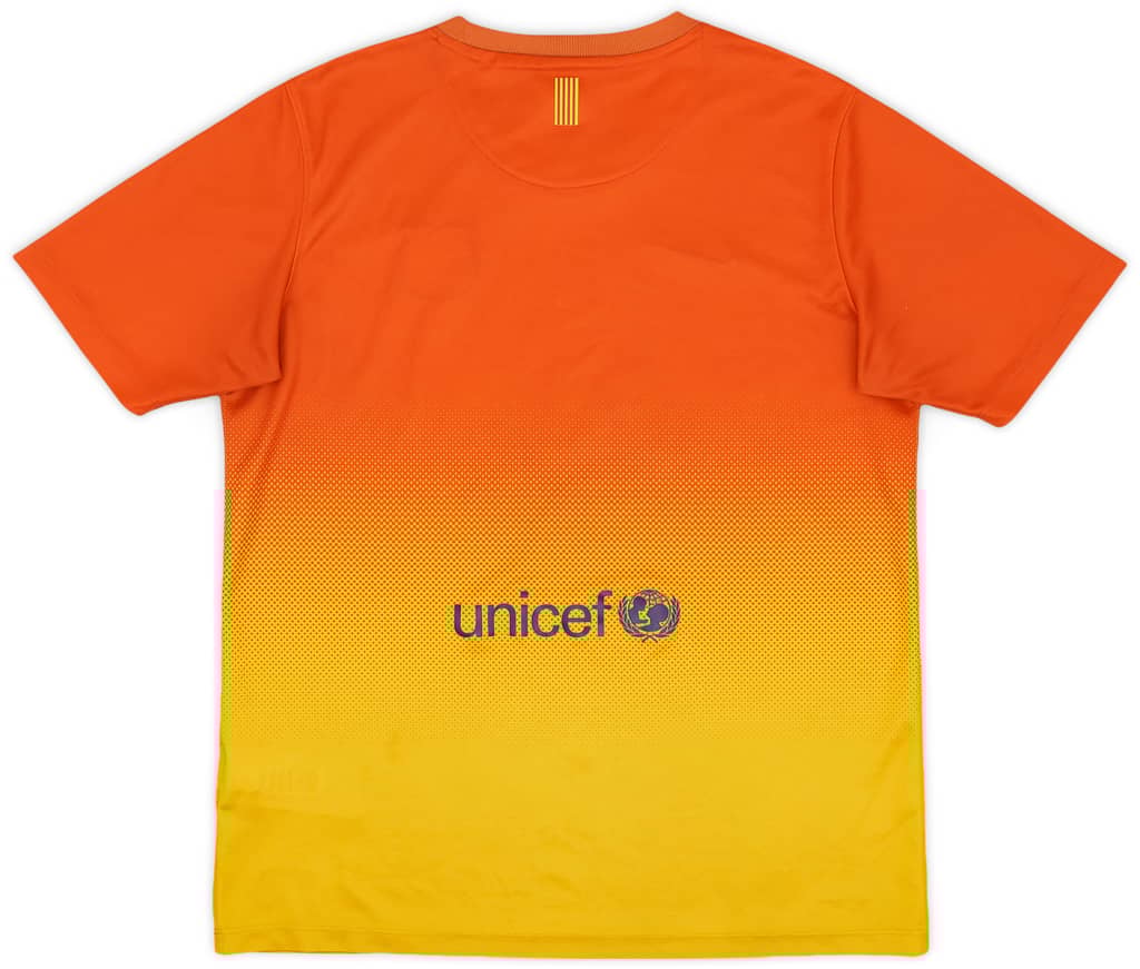 2012-13 Barcelona Basic Away Shirt - 8/10 - (XL.Boys)