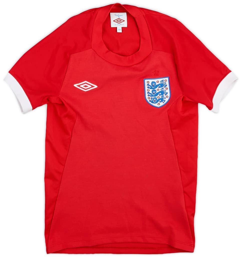2010-11 England Away Shirt - 7/10 - (S.Boys)