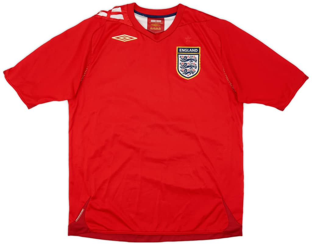 2006-08 England Away Shirt - 4/10 - (L)