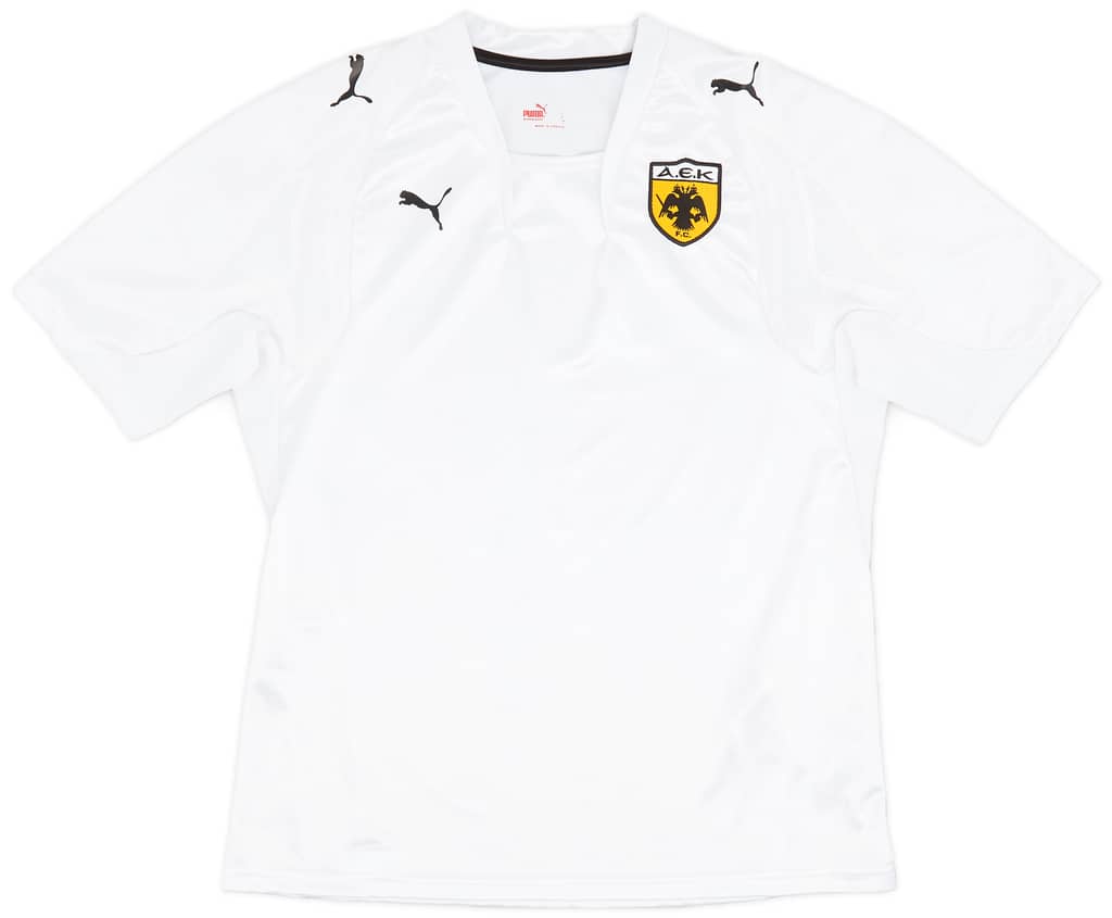 2007-08 AEK Athens Third Shirt - 7/10 - (XL.Boys)