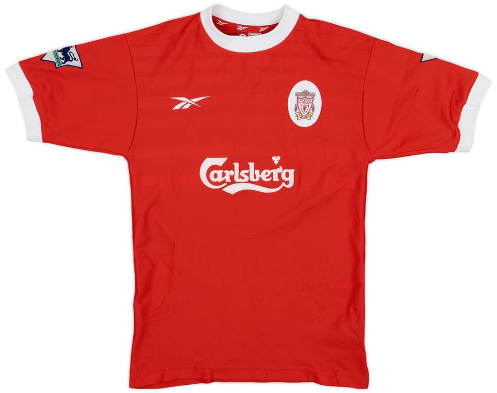 1998-00 Liverpool Home Shirt Owen #10 - 6/10 - (Y)