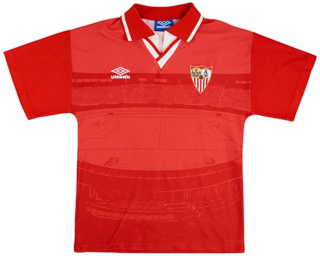 1996-98 Sevilla Away Shirt - 10/10 - (S)