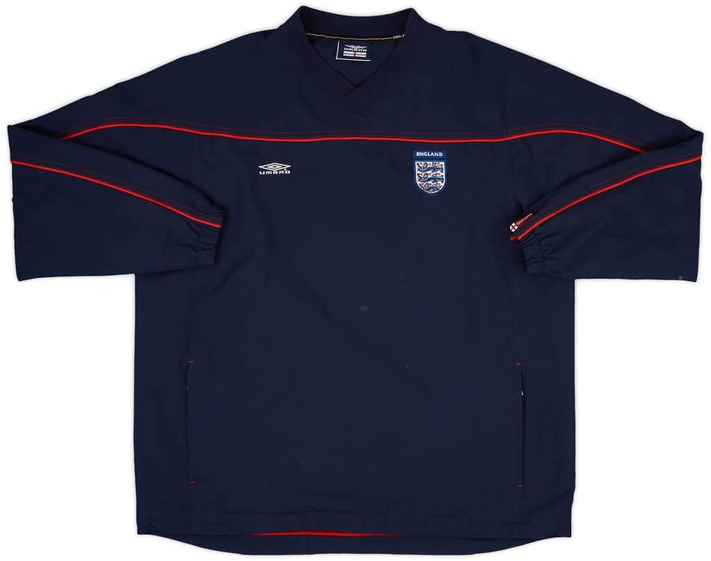 2000-02 England Umbro Sweat Top - 6/10 - (L)