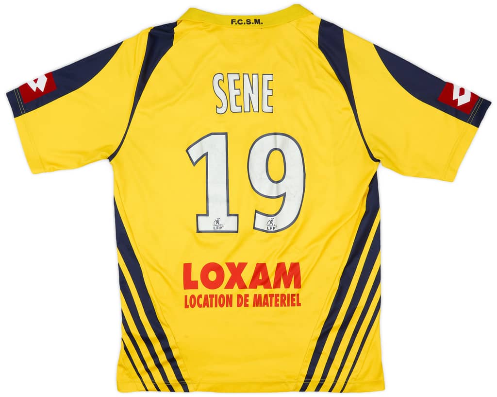 2007-08 Sochaux Home Shirt Sene #19 - 5/10 - (XL)