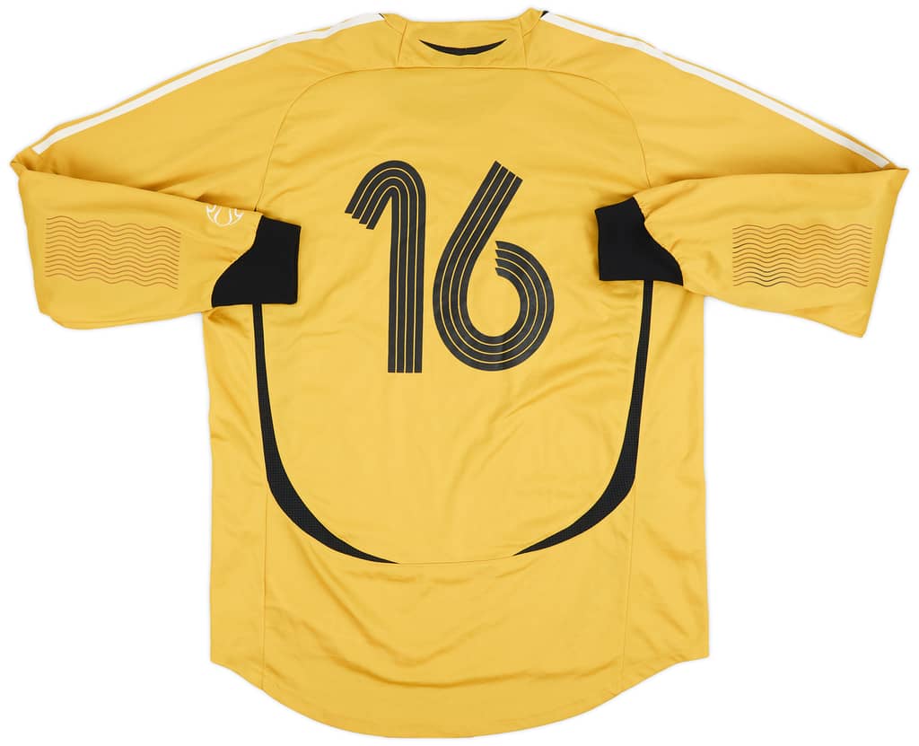 2006-08 Denmark Player Issue GK Shirt #16 - 8/10 - (L)