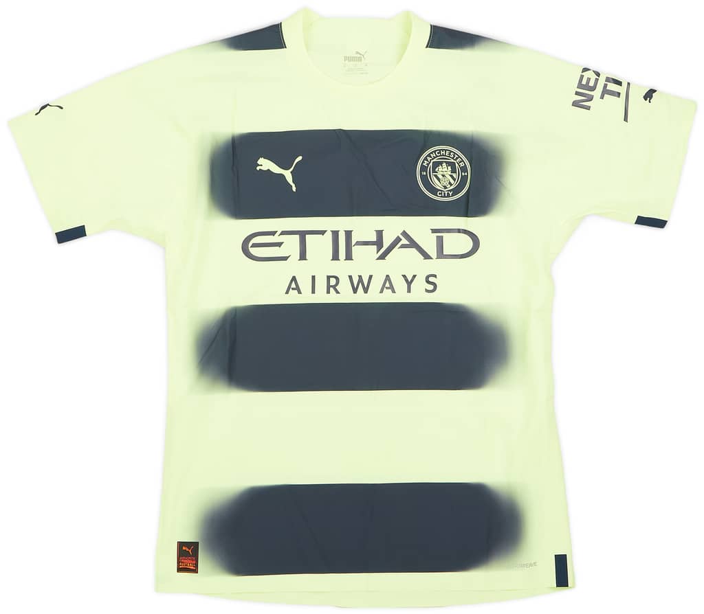 2022-23 Manchester City Match Issue FA Cup Third Shirt Perrone #32