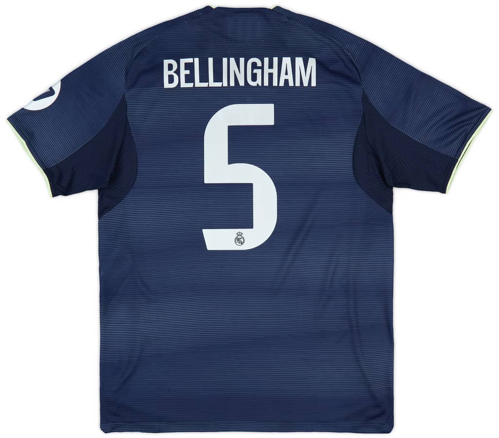 2025-26 Real Madrid Authentic Away Shirt Bellingham #5