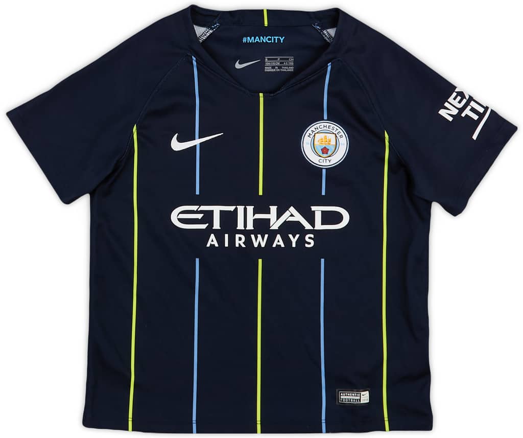 2018-19 Manchester City Away Shirt - 9/10 - (4-5 Years)