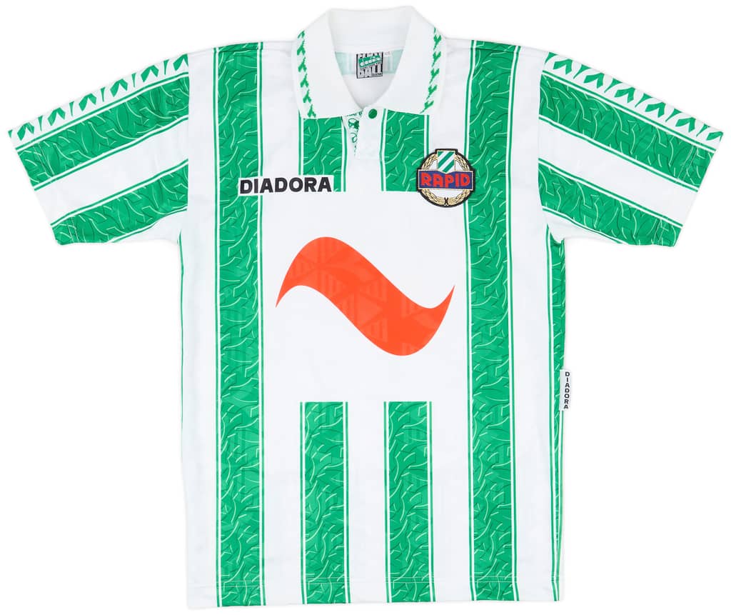 1996-98 Rapid Vienna Home Shirt - 9/10 - (XS)