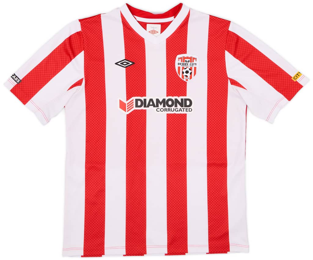 2013-15 Derry City Home Shirt - 7/10 - (XL.Boys)