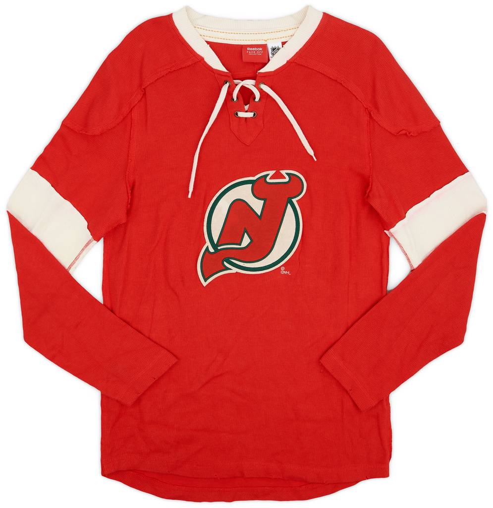 2011-12 New Jersey Devils Reebok Sweat Top - 7/10 - (M)