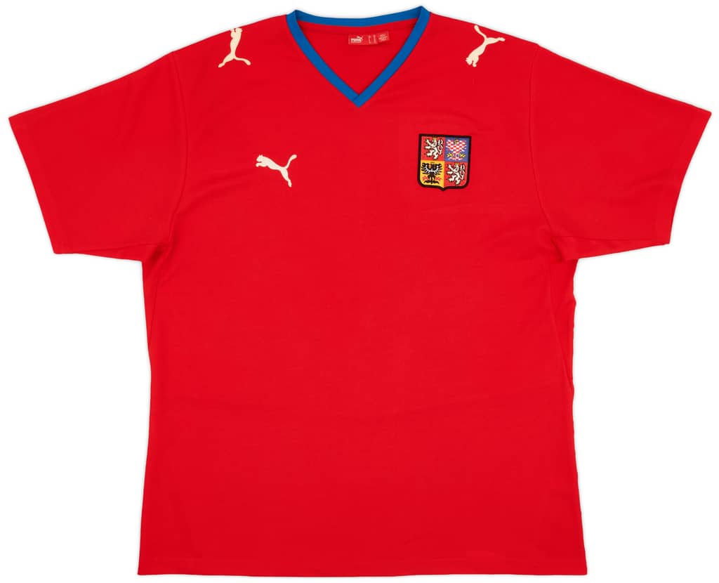 2008-09 Czech Republic Home Shirt - 8/10 - (XL)