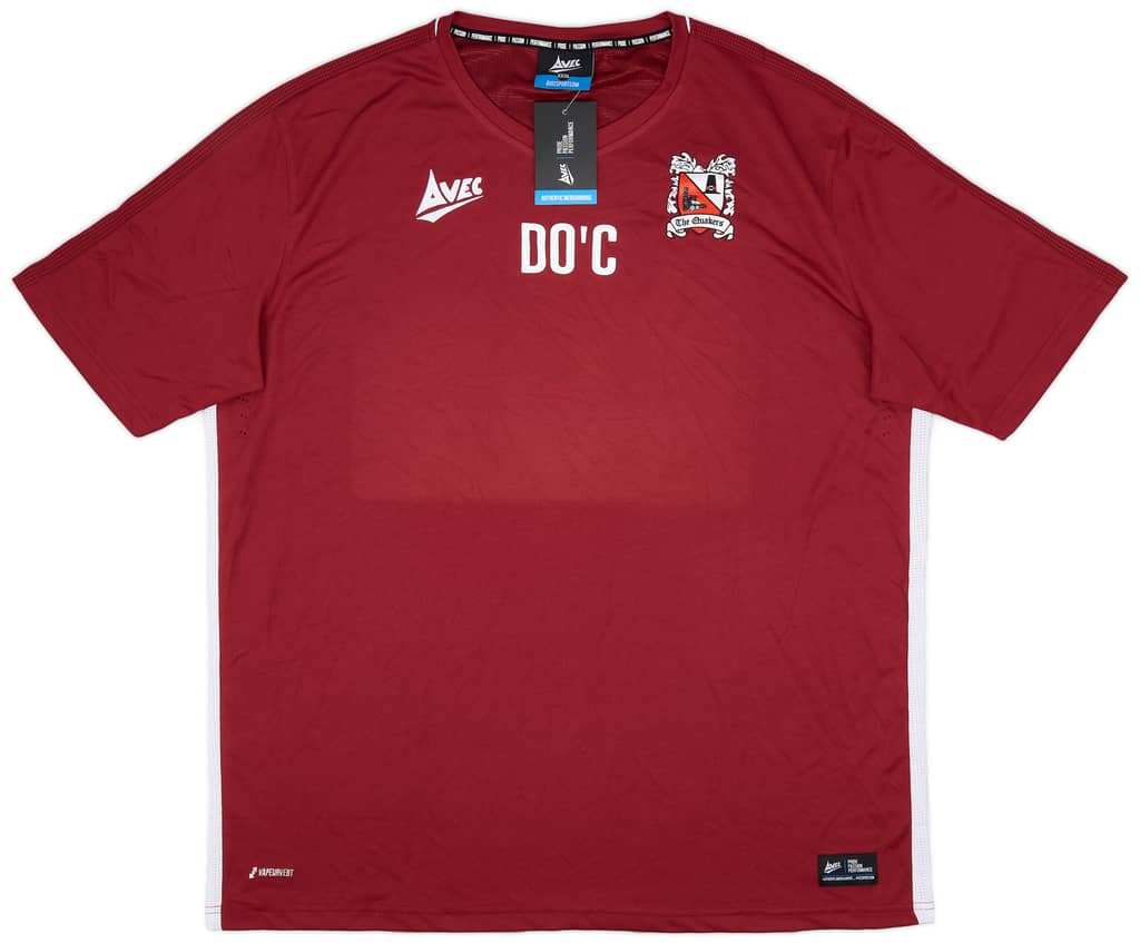 2014-15 Darlington Avec Staff Issue Training Shirt Do'c (3XL)