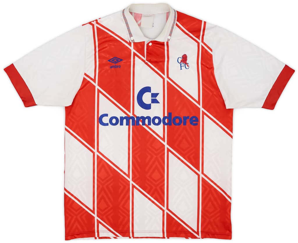 1990-92 Chelsea Away Shirt - 6/10 - (L)