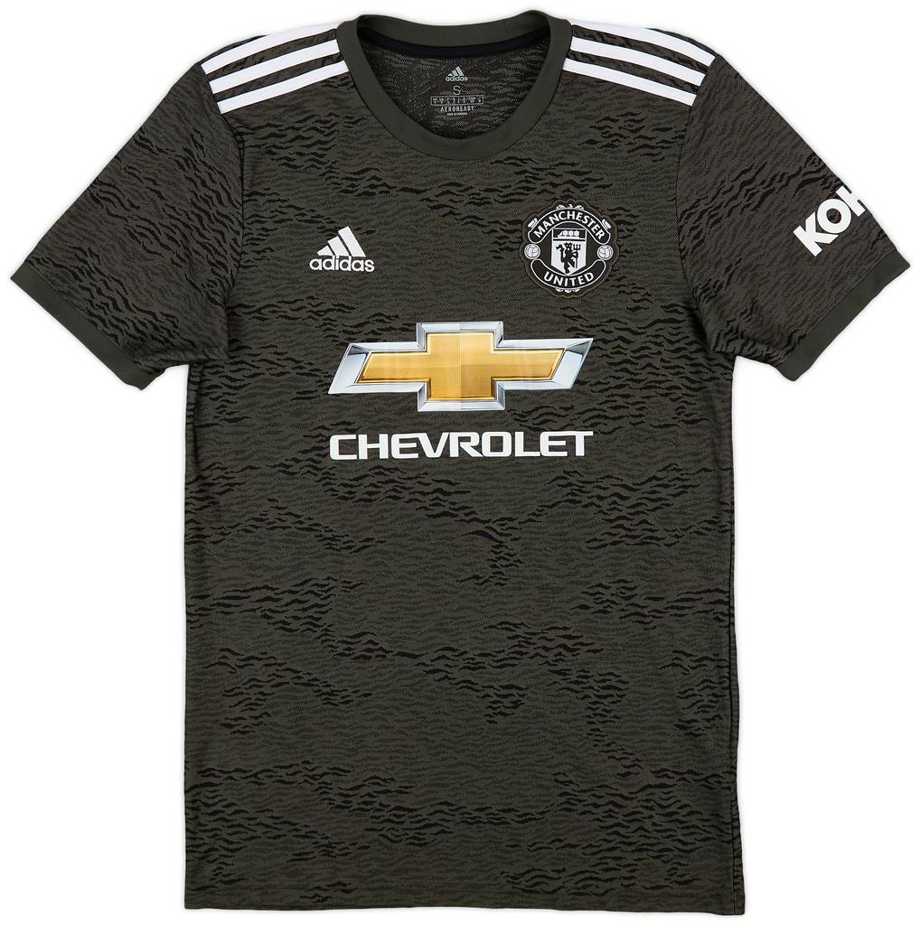 2020-21 Manchester United Away Shirt B.Fernandes #18 - 9/10 - (S)